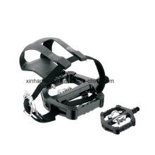 Aluminum Body and Nylon Cage Bicycle Pedal for Ecercise (HPD-019)